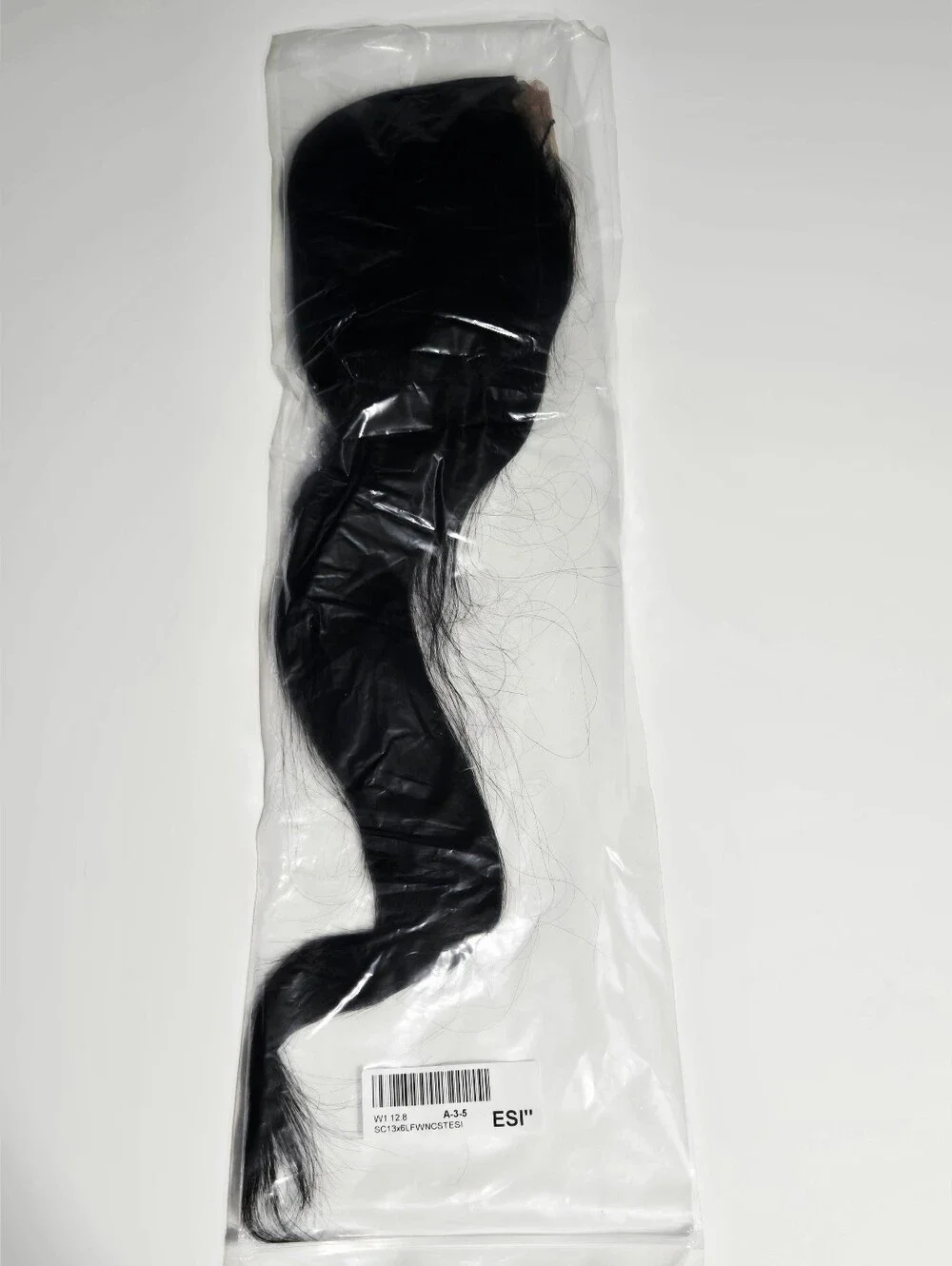 New Black Long Straight Lace Front Wig 13x6 Adjustable Natural Look